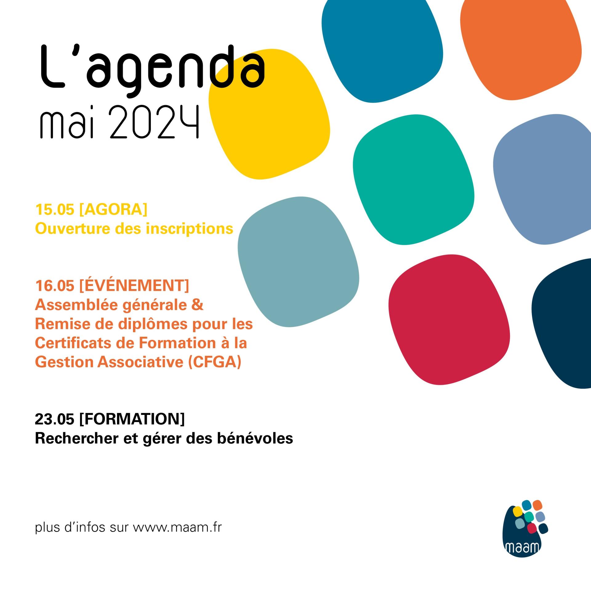 Agenda mai 24